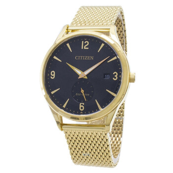 EcoDrive Black Dial GoldtoneWatch BV111884E