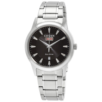EcoDrive Black Dial Watch AW010086E