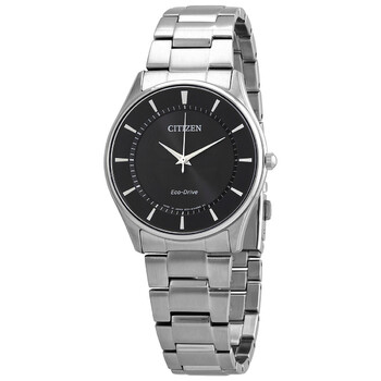 EcoDrive Black Dial Watch BJ648051E