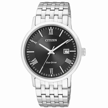 EcoDrive Black Dial Watch BM677051E