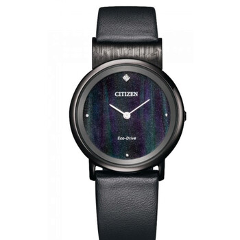 EcoDrive Black Dial Watch EG709513E