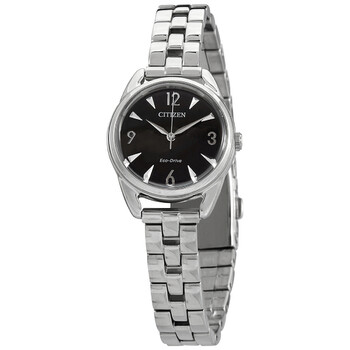 EcoDrive Black Dial Watch EM068070E