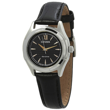 EcoDrive Black Dial Watch FE211014E