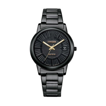 EcoDrive Black Dial Watch FE601785E