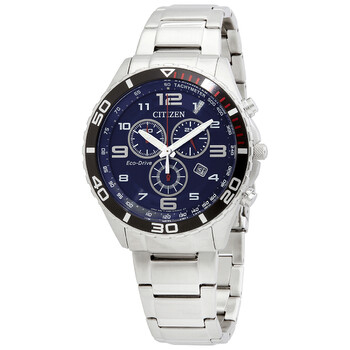 EcoDrive Chronograph Blue Dial Watch AT212150L