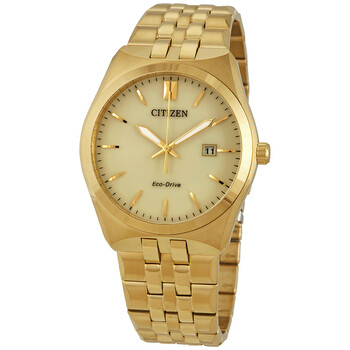 EcoDrive Gold Dial Watch BM733261P