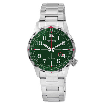 EcoDrive Green Dial Watch BM755184X