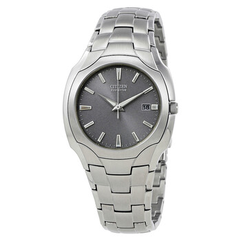 EcoDrive Grey Dial Watch BM601055A