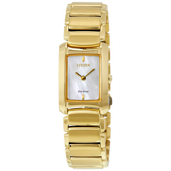 EcoDrive Mother of Pearl Dial Watch EG297355D