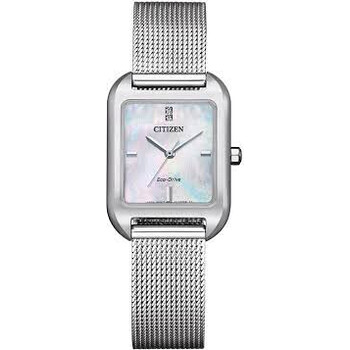 EcoDrive Mother of Pearl Dial Watch EM049181D