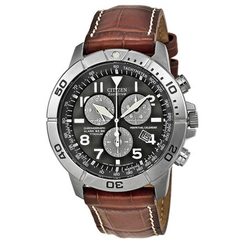 EcoDrive Perpetual Calendar Chronograph Watch BL525002L
