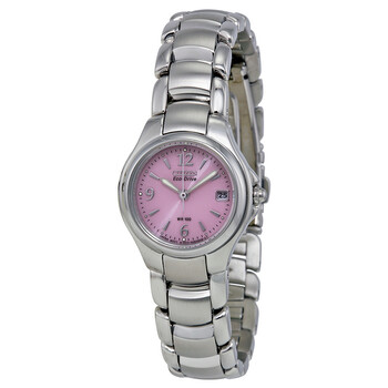 EcoDrive Pink Silhouette Watch EW117051X