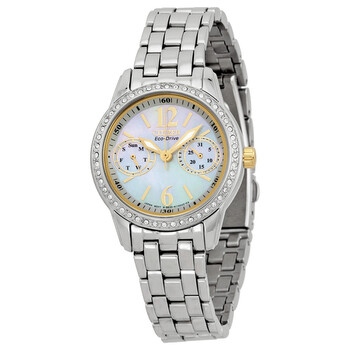 EcoDrive Silhouette Crystal Watch FD103455D