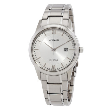 EcoDrive Silver Dial Watch AW178084A