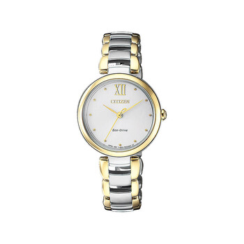 EcoDrive White Dial Watch EM053480A