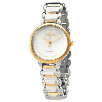EcoDrive White Dial Watch EM067481A