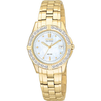 Eco Drive Miramar Diamond Watch EW139250D