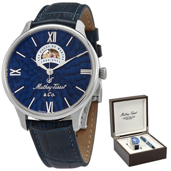 Edmond Automatic Blue Dial Watch MC1886ABU