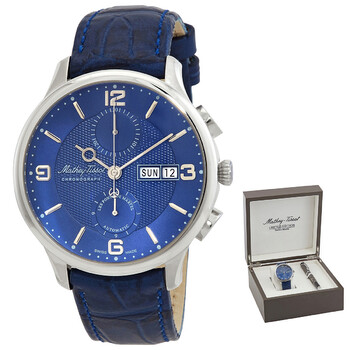 Edmond Chrono Automatic Chronograph Blue Dial Watch H1886CHATABU