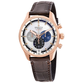 El Primero 18kt Rose Gold Chronograph Automatic Watch 18.2043.40069.C494
