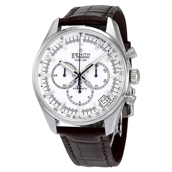 El Primero Chronograph White Dial Watch 03208040001C49