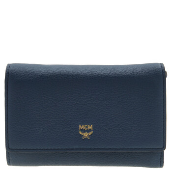 Elda Embosssed Leather Wallet