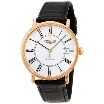 Elegant Automatic 18kt Rose Gold 37 mm Watch L4.787.8.11.0