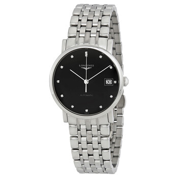 Elegant Automatic Black Dial Midsize Watch L48094576