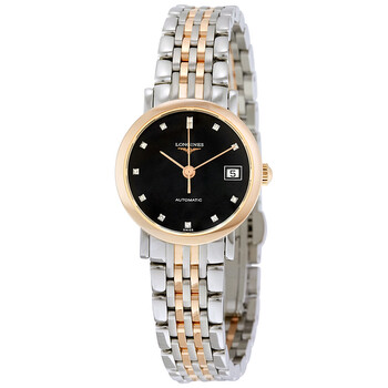 Elegant Automatic Black Dial Watch L4.309.5.57.7
