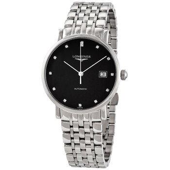 Elegant Automatic Black Dial Watch L4.810.4.57.6