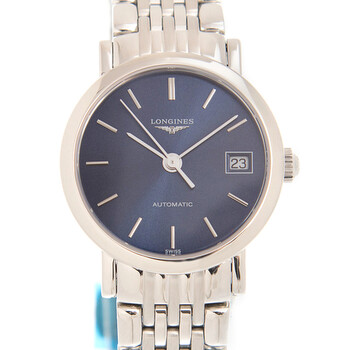 Elegant Automatic Blue Dial Watch L4.309.4.92.6