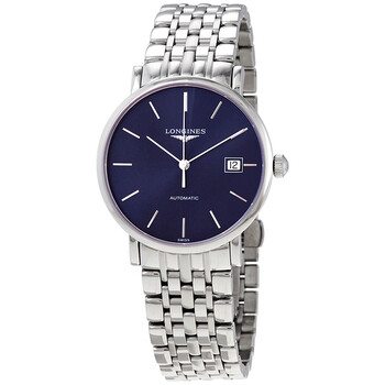 Elegant Automatic Blue Dial Watch L4.810.4.92.6