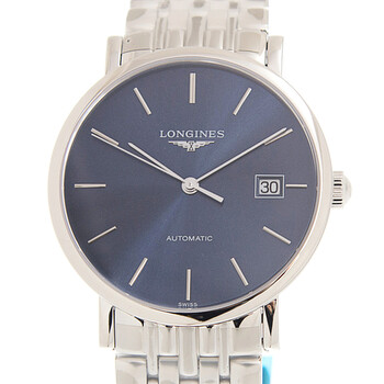 Elegant Automatic Blue Dial Watch L4.810.4.92.6