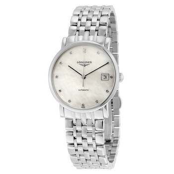 Elegant Automatic Mother of Pearl Watch L4.809.4.87.6