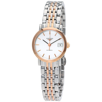Elegant Automatic White Dial Watch L4.309.5.12.7