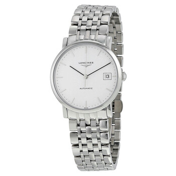 Elegant Automatic White Dial Watch L48094126
