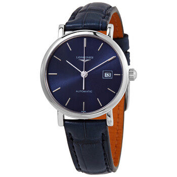 Elegant Sunray Automatic Blue Dial Watch L4.310.4.92.2