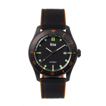 Elijah Automatic Black Dial Watch REIRN6505