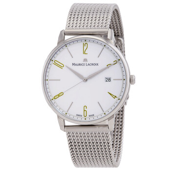 Eliros Quartz White Dial Watch EL1118SS00S120D