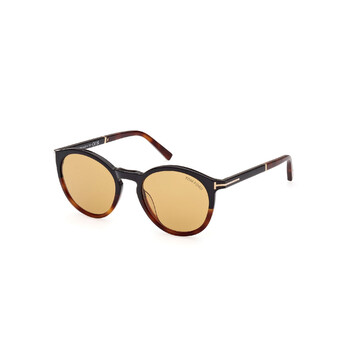 Elton Brown Round Sunglasses FT1021 56E