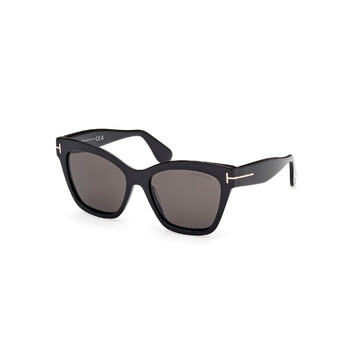 Elvira Smoke Cat Eye Sunglasses FT1217 01A