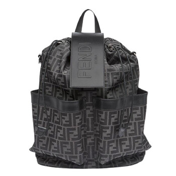 Embossed Leather Backpack