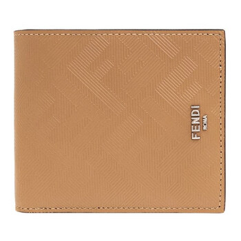 Embossed Monogram Pattern Leather Wallet