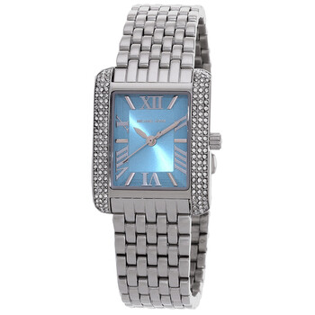 Emery Quartz Crystal Blue Dial Watch MK4829