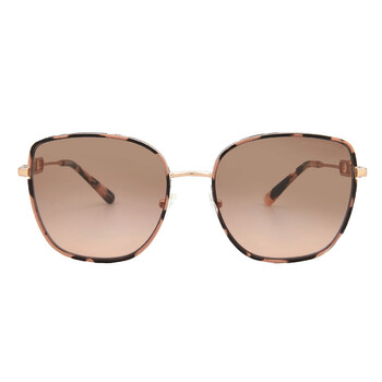 Empire Square 2 Brown Gradient Sunglasses MK1129J 110813