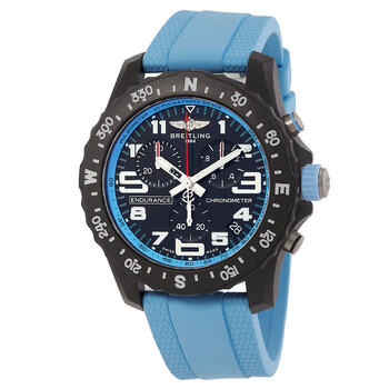 Endurance 44mm Chronograph Quartz Black Dial Watch X82310281B1S2