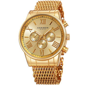 Enterprise Quartz Gold Dial Watch P50156