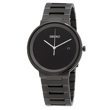 Essentials Quartz Black Sunray Dial Watch SUR487