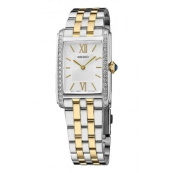 Essentials Quartz Silver Dial Watch SWR093