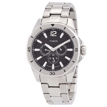 Essex Multifunction Quartz Black Dial Watch TW2W79900